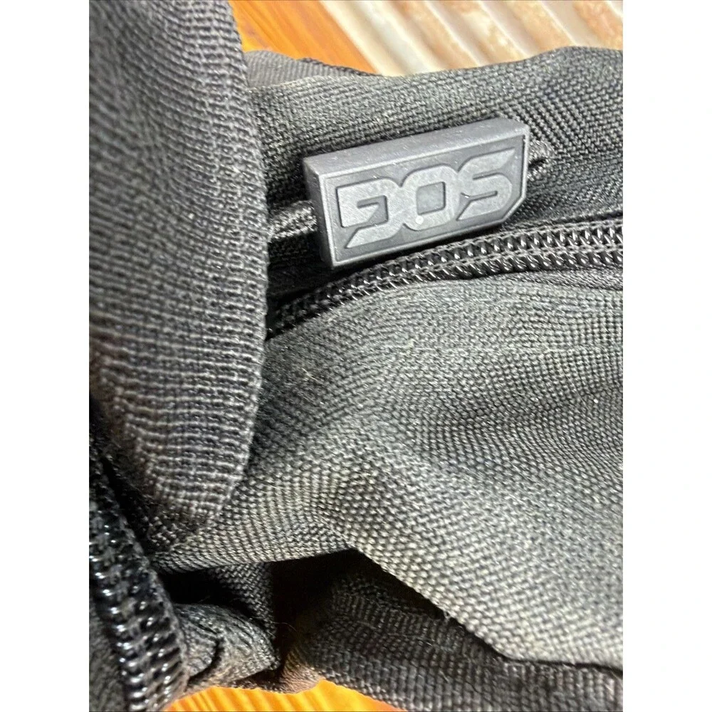 SOG Tactical Messenger Bag Black Shoulder Strap Utility MOLLE TACT POINT Pouches